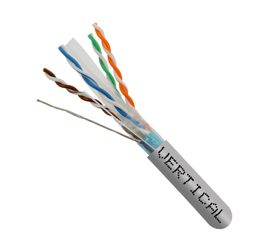 Vertical Cable 064 Series 1000ft Cat6A Shielded F/UTP Solid CMR Network Cable