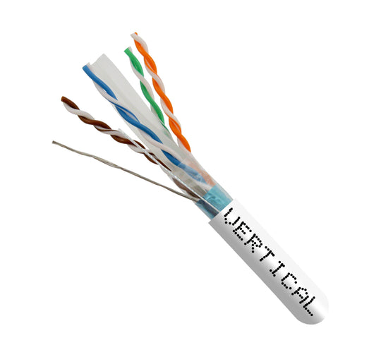 Vertical Cable 064 Series 1000ft Cat6A Shielded F/UTP Solid CMR Network Cable
