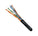 Vertical Cable Solid Plenum Cat6 Cable, 23AWG, 550MHz, CMP, ETL - 1000ft Box