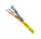 Vertical Cable Solid Plenum Cat6 Cable, 23AWG, 550MHz, CMP, ETL - 1000ft Box
