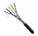 Vertical Cable 1000ft Solid Outdoor Cat6 Cable - 23AWG UTP Direct Burial Flooded Core, ETL