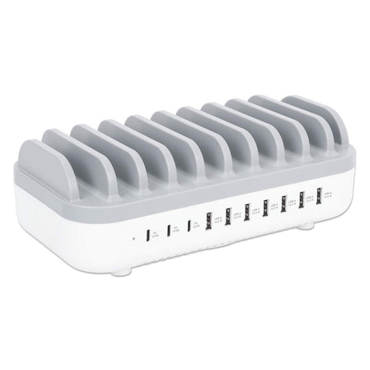 Manhattan 10-Port USB Power Delivery Charging Station - 120 W