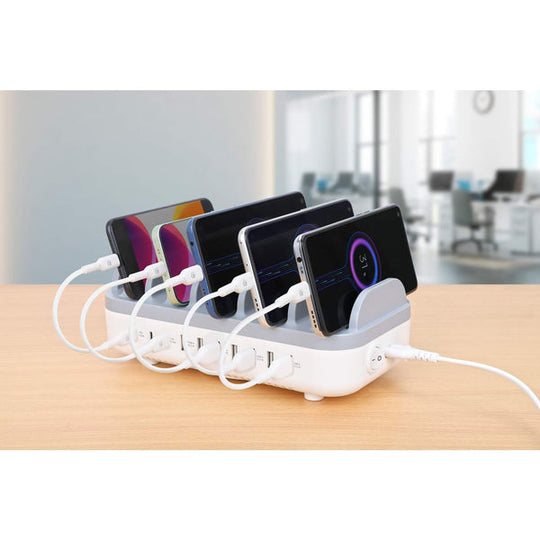 Manhattan 10-Port USB Power Delivery Charging Station - 120 W