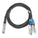 Intellinet 100G QSFP28 to 4 x 25G SFP28 Passive DAC Breakout Cable