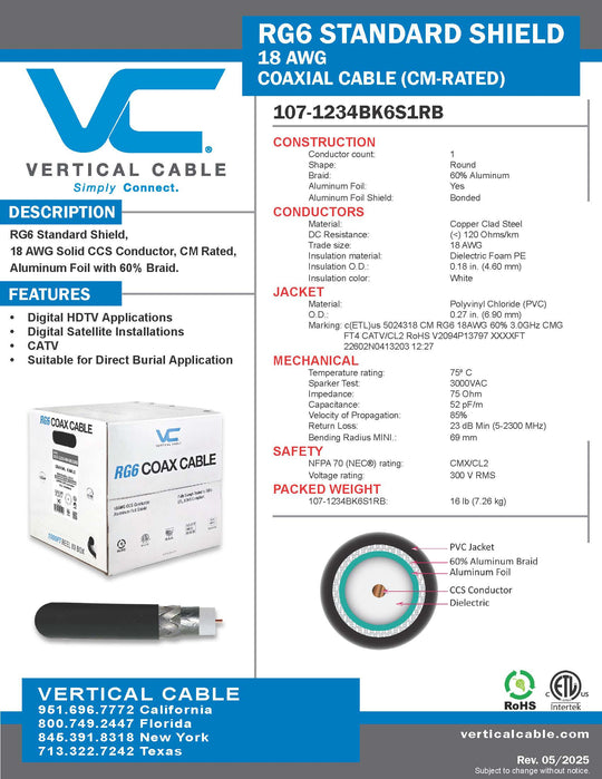 107-1234BK6S1RB spec sheet