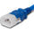 World Cord P-Lock C14 to C19 15A 250V 14/3 SJT Power Cord - Blue