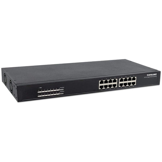 Intellinet 16-Port Gigabit Ethernet PoE+ Switch, 560993