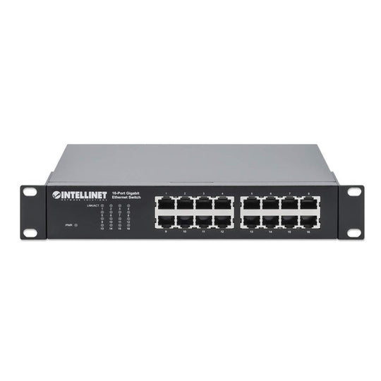 Intellinet 16-Port Gigabit Ethernet Switch, 561068