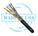 Vertical Cable 1000ft Solid Plenum Cat6 (Slim Type) Cable - 23AWG 550MHz CMP Made in the USA