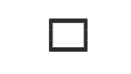 Kendall Howard Wall Mount Rack, Side Load - 8U