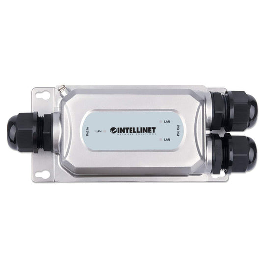 Intellinet 2-Port Outdoor Vandalproof Gigabit PoE++ Extender, 561648