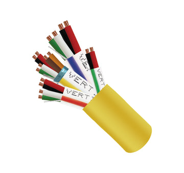 Vertical Cable Lighting Control Cable, 22/3P Shielded + 18/4 + 22/4 + 22/2, CMP/CL3P, Stranded - 1000ft Spool