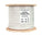 Vertical Cable LIGHTING CONTROL CABLE Riser: 22/2(Shielded) Data + 16/2 Power, Stranded, White, 1000ft Spool
