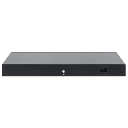 Intellinet 24-Port Gigabit Ethernet PoE+ Switch with 2 SFP Ports, 561891