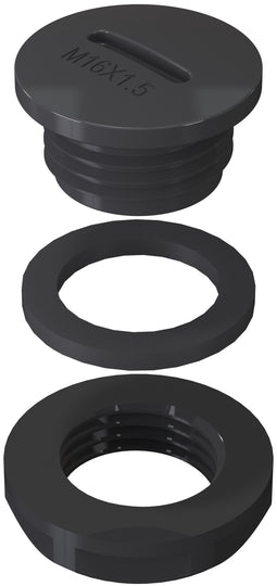 Vertical Cable Blank Plug for Cable Gland Opening, IP68