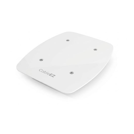 CableEz 2G Standard Box, 2G Faceplate, White