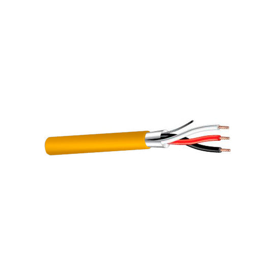 West Penn 3C 18G STRD BC SHLD PLEN Bulk Control Cable, Reel-In-Box