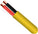 Vertical Cable Fire Alarm Cable, FPLP (Plenum), 18/2 - Yellow Jacket