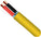 Vertical Cable Fire Alarm Cable, FPLR (Riser), 14/2 Shielded - 1000ft Spool