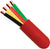 Vertical Cable Fire Alarm Cable, 22/4, Solid, Unshielded, FPLR (Riser), 500ft Coil Pack