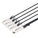 Intellinet 40G QSFP+ to 4 x 10G SFP+ Passive DAC Breakout Cable
