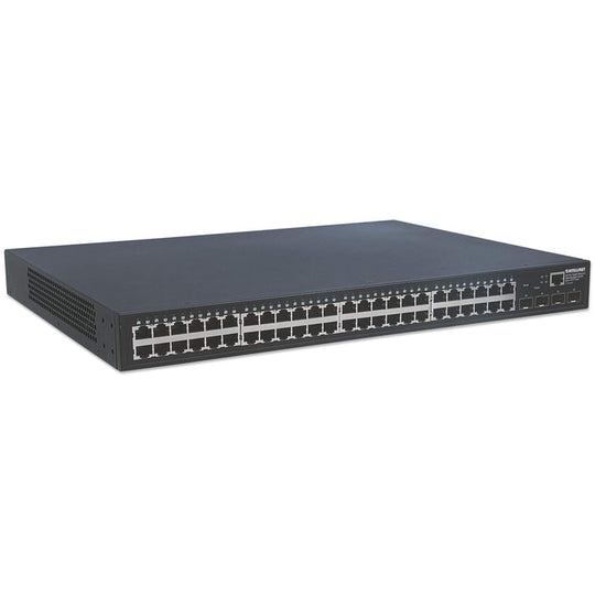 Intellinet 48-Port Gigabit Ethernet Web-Managed Switch with 4 SFP Ports, 561334