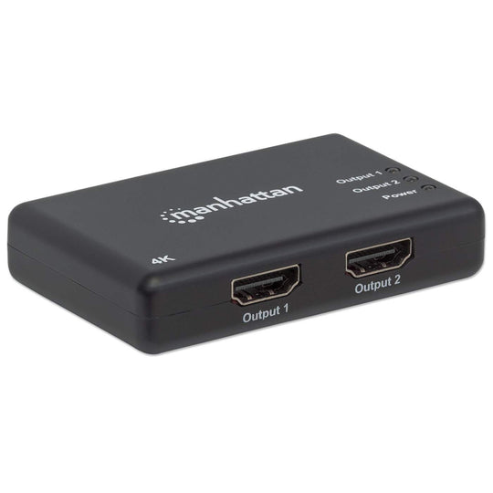 Manhattan 4K 2-Port HDMI Splitter, 207669
