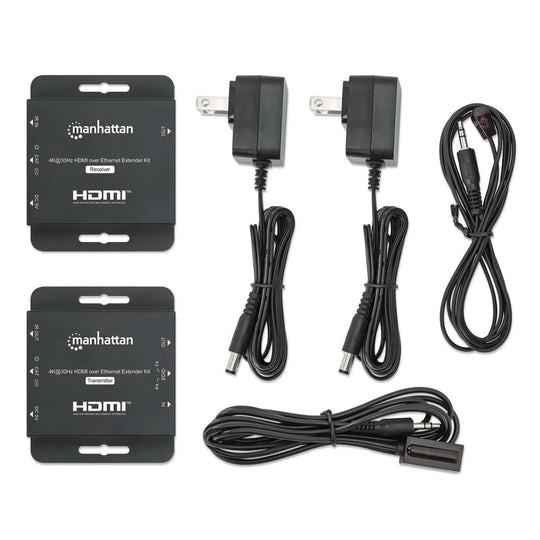 Manhattan 4K@30Hz HDMI over Ethernet Extender Kit