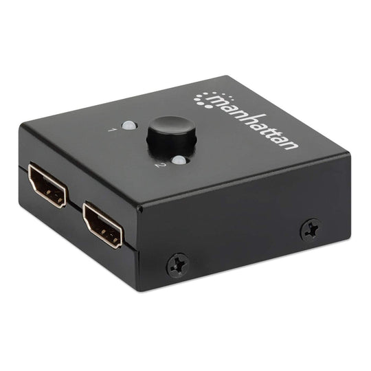 Manhattan 4K@60Hz Bi-Directional 2-Port HDMI Switch, 207850