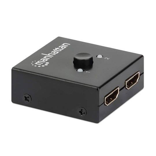 Manhattan 4K@60Hz Bi-Directional 2-Port HDMI Switch, 207850