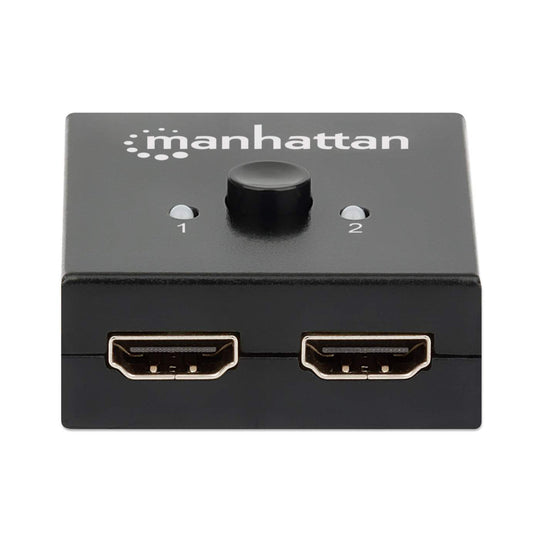 Manhattan 4K@60Hz Bi-Directional 2-Port HDMI Switch, 207850