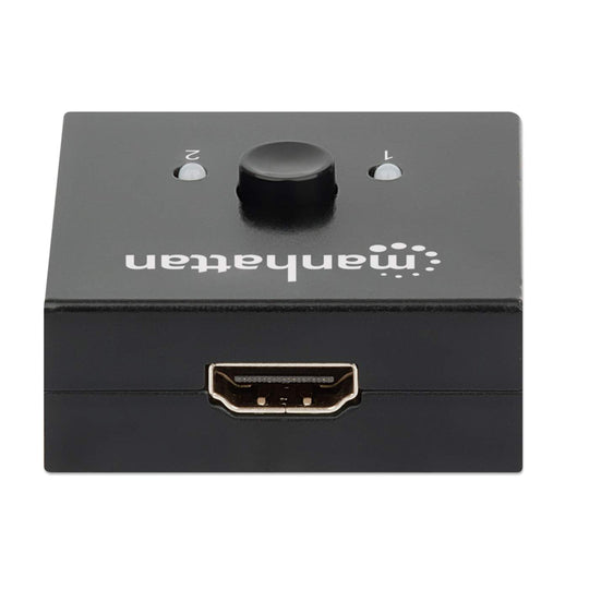 Manhattan 4K@60Hz Bi-Directional 2-Port HDMI Switch, 207850