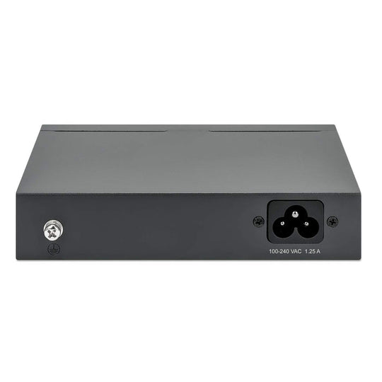 Intellinet 5-Port Gigabit Ethernet PoE+ Switch, 561792