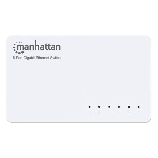 Manhattan 5-Port Gigabit Ethernet Switch, 560696