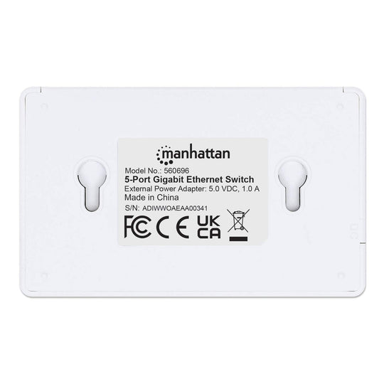 Manhattan 5-Port Gigabit Ethernet Switch, 560696
