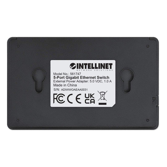 Intellinet 5-Port Gigabit Ethernet Switch, 561747