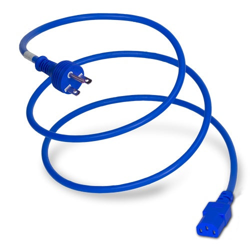 World Cord NEMA 6-15P to C13 15A 250V 14/3 SJT Power Cord - Blue