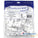 Wavenet Cat6, SDJ-Series, UTP, 110-Type, 8P8C, RJ-45, Keystone Jack,T568A/B, 25-Pack