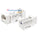 Wavenet Cat6, SDJ-Series, UTP, 110-Type, 8P8C, RJ-45, Keystone Jack, T568A/B
