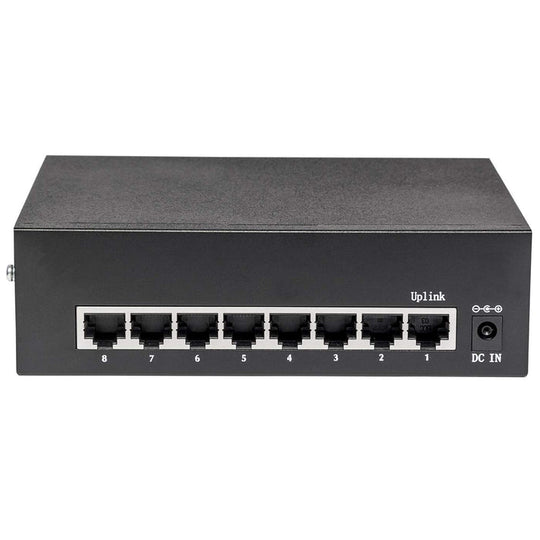 Intellinet 8-Port Gigabit Ethernet PoE+ Switch, 561204