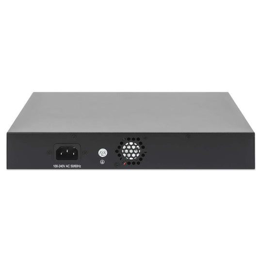 Intellinet 8-Port Gigabit Ethernet PoE+ Web-Managed Switch with 2 SFP Ports, 561167