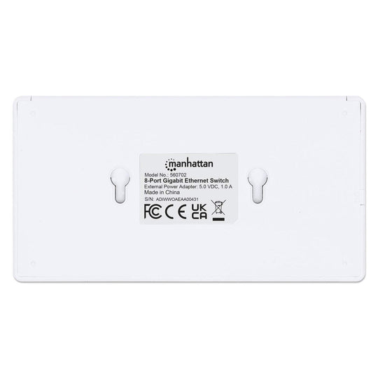 Manhattan 8-Port Gigabit Ethernet Switch, 560702