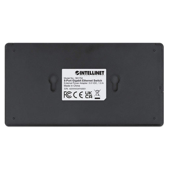 Intellinet 8-Port Gigabit Ethernet Switch, 561754