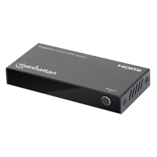 Manhattan 8K@60Hz 2-Port HDMI Switch, 207942