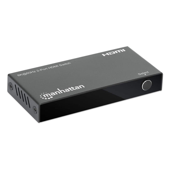 Manhattan 8K@60Hz 2-Port HDMI Switch, 207942