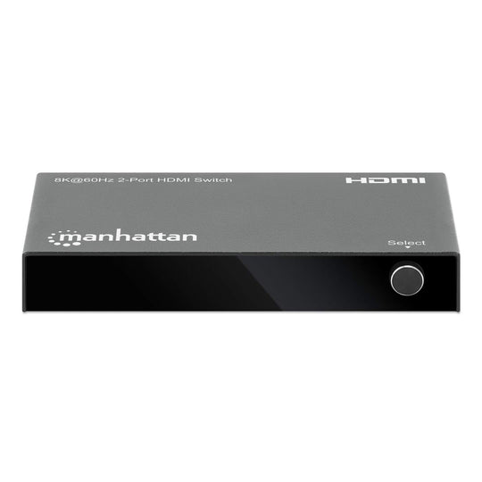 Manhattan 8K@60Hz 2-Port HDMI Switch, 207942