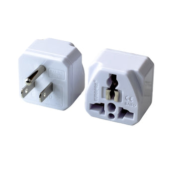 World Cord NEMA 5-15P to Universal Adapter 10A