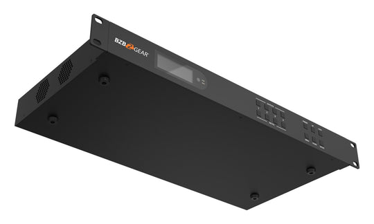 BZBGEAR 4×4 4K UHD Seamless HDMI Matrix Switcher/Video Wall Processor/MultiViewer Over Cat5/6/7 with 4xReceiver Kit