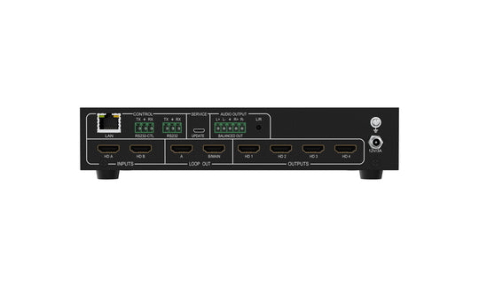 BZBGEAR 4K UHD HDMI Video Wall Processor/Switcher with IP/Audio/RS-232 for up to 4 Tvs