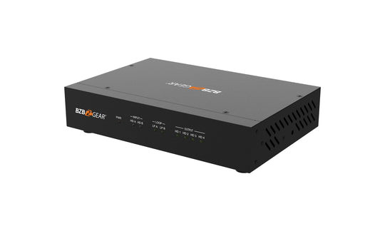 BZBGEAR 4K UHD HDMI Video Wall Processor/Switcher with IP/Audio/RS-232 for up to 4 Tvs
